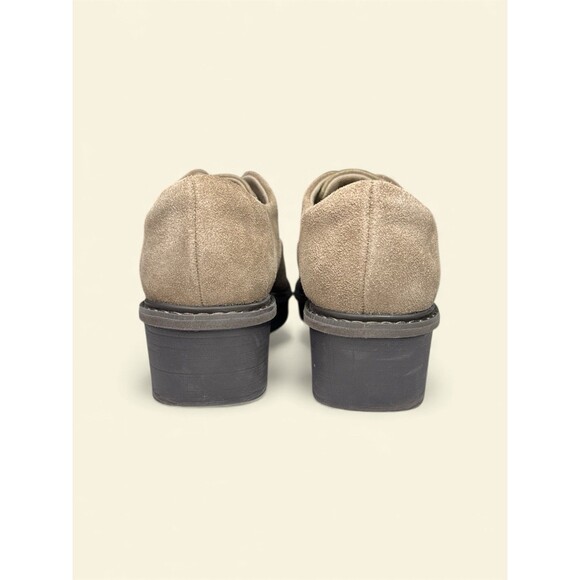 Clarks Airabell Sky Casual Slip-On Shoes Wedges Beige Women's Size 6.5 Suede - Picture 3 of 8